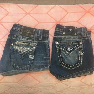 Buckle MISS ME shorts